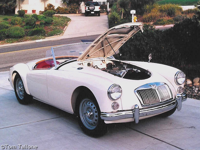 Guest Blogger Tom Tallone S MGA Twin Cam Roadster Coupe British