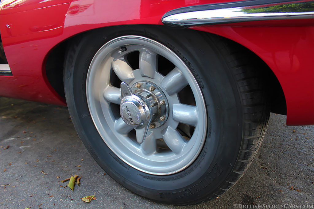 If it's there, rust will appear on the front and back sections of the wheel well.