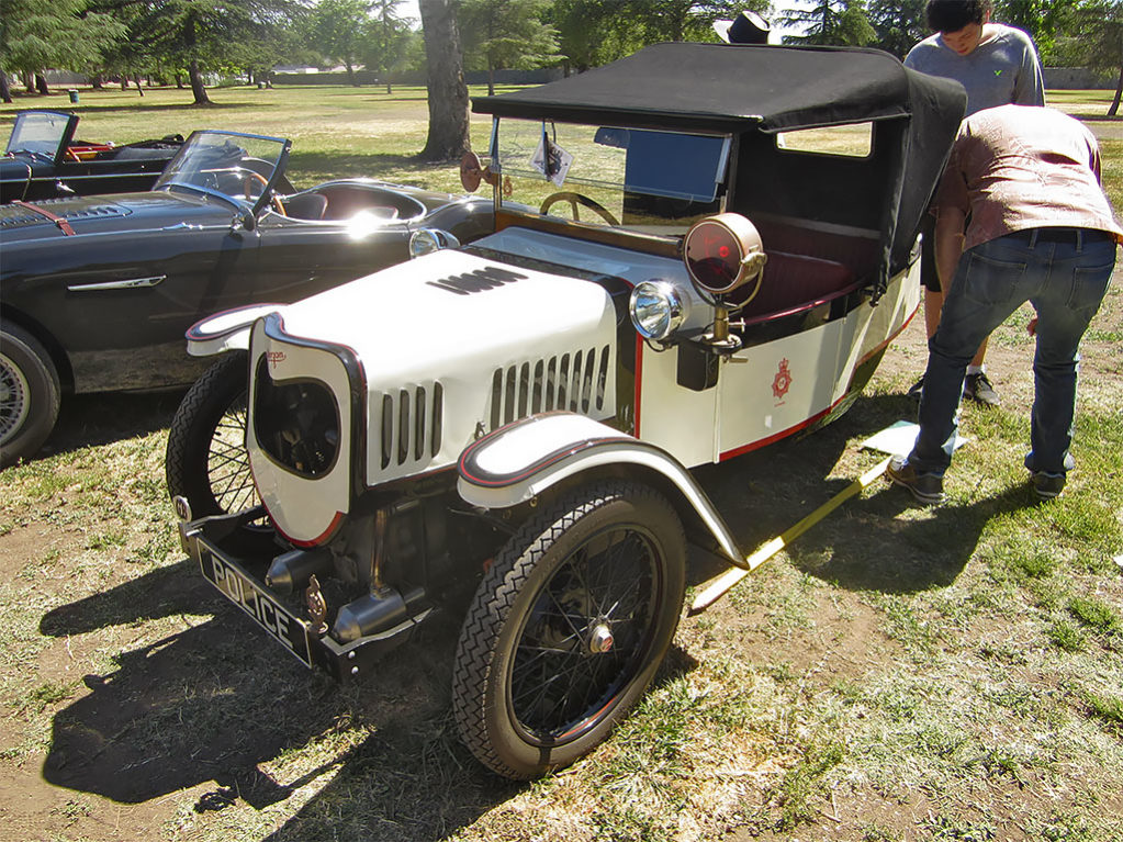 Morgan 3 Wheeler Police Car