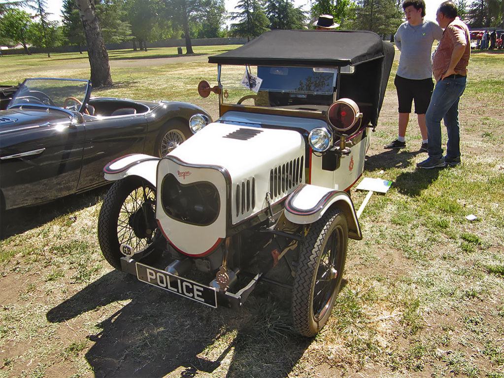 Morgan 3 Wheeler Police Car