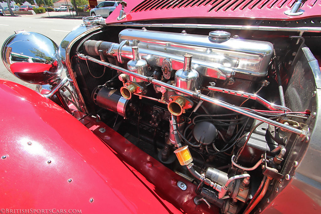 1939 Jaguar SS100 Engine