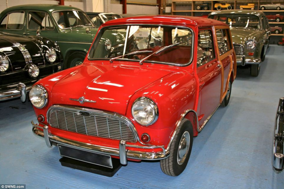 Mini Traveller once owned by Earl Mountbatten of Burma.