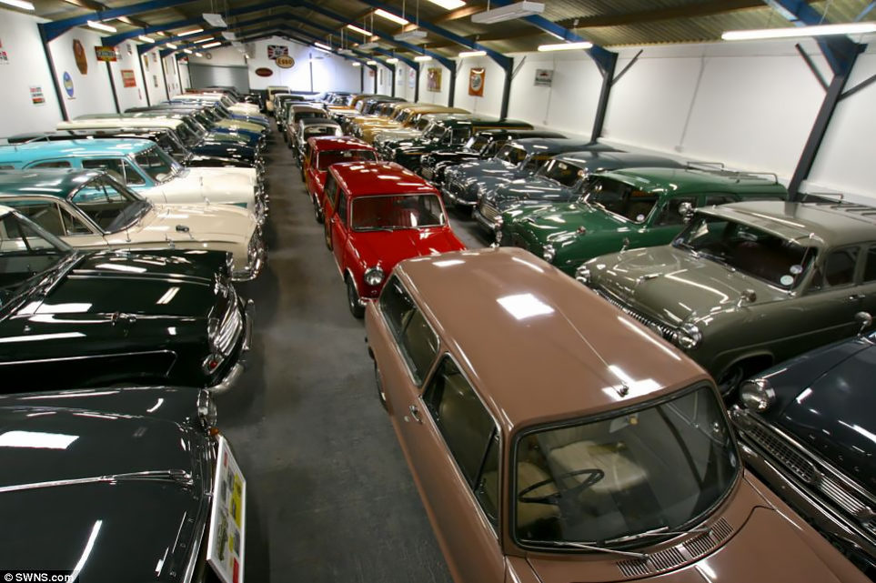 James Hull's Classic British Car Collection