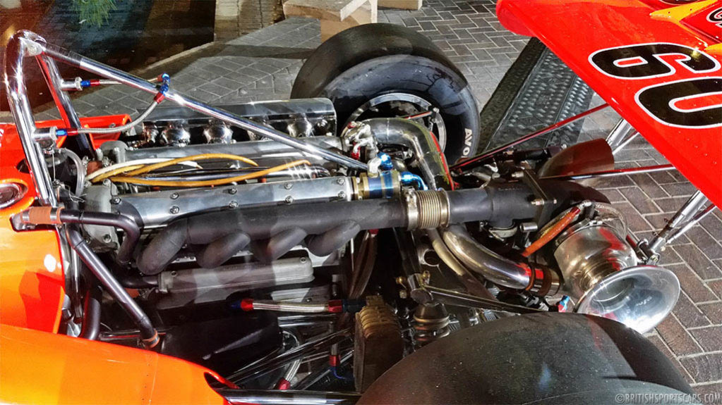 Indy Car with Turbo Engine