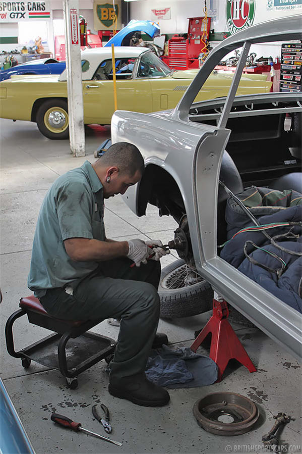 Triumph Italia Restoration at British Sports Cars