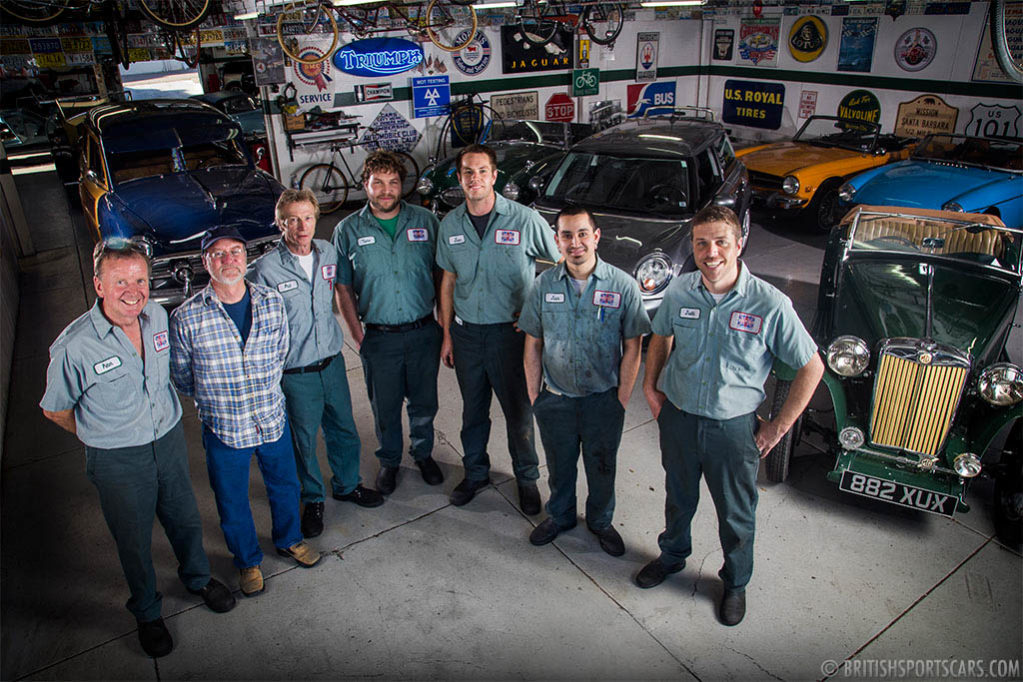 British Sports Cars Crew- San Luis Obispo , California