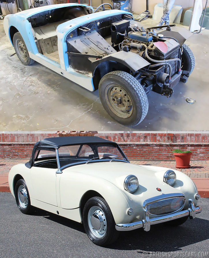 Austin-Healey Bugeye Sprite Restoration