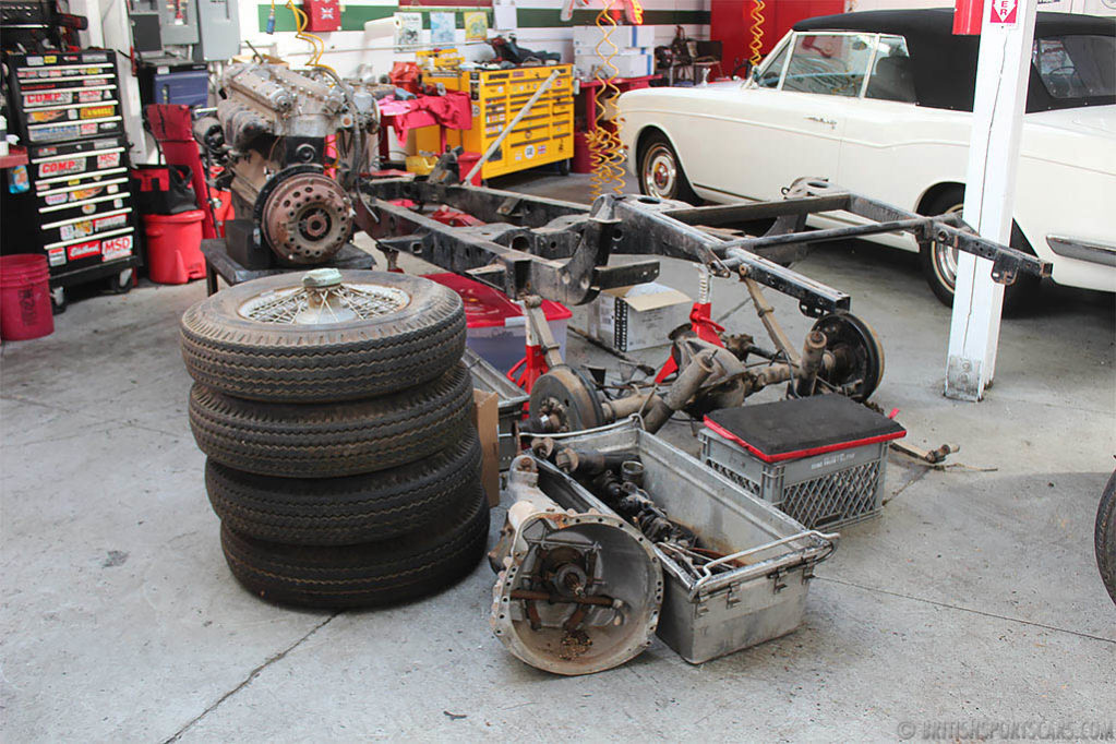 1956 Jaguar XK140 Restoration