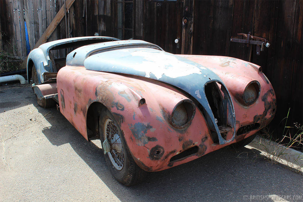 1956 Jaguar XK140 Restoration