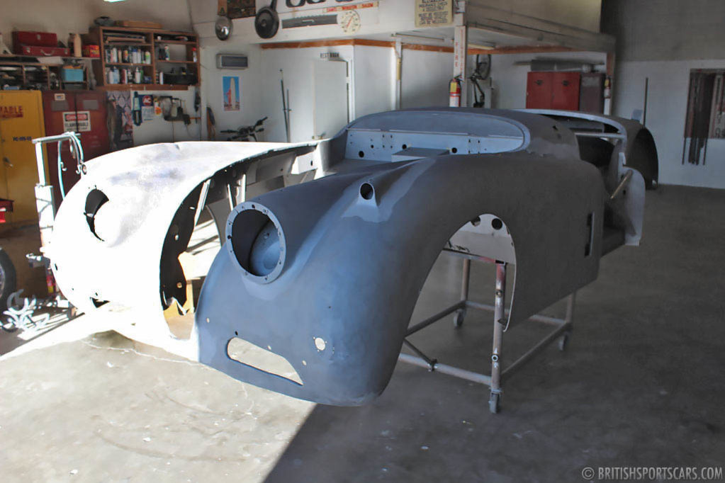 1956 Jaguar XK140 Restoration