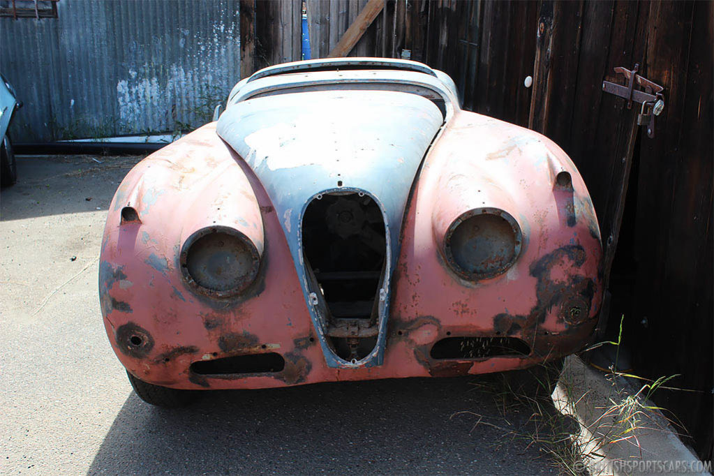 1956 Jaguar XK140 Restoration