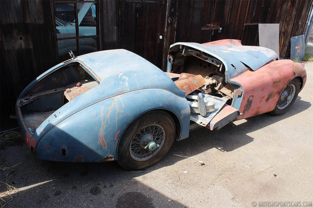 1956 Jaguar XK140 Restoration