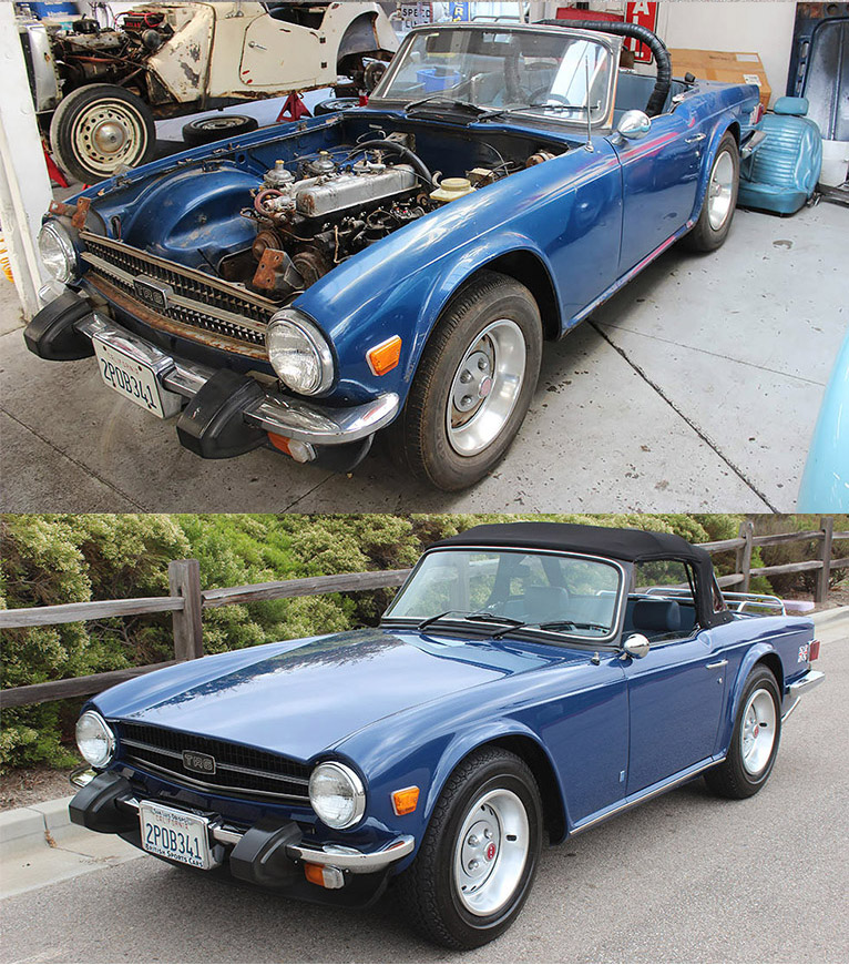 1975 Triumph TR6 Restoration Project Complete!