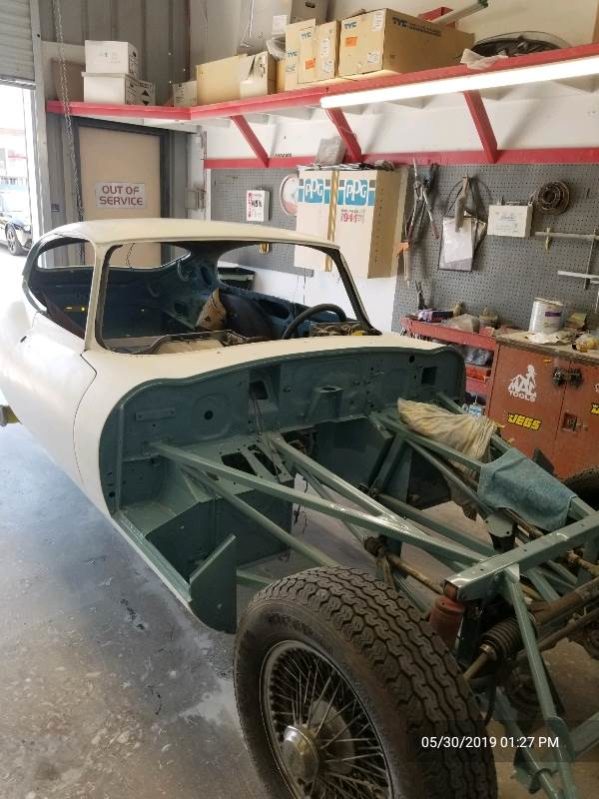 1967 Jaguar XKE  Restoration