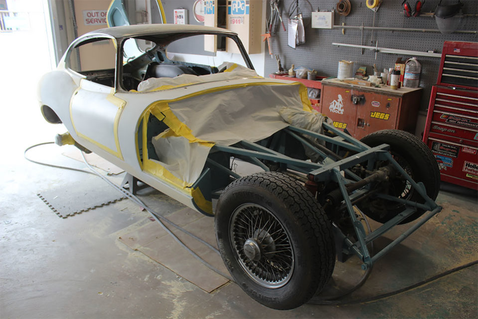 1967 Jaguar XKE  Restoration