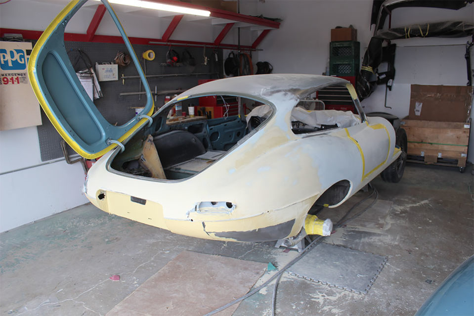 1967 Jaguar XKE Restoration