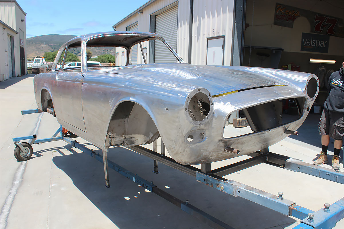 Restoration Project Update: 1962 Triumph Italia | British Sports Cars Blog